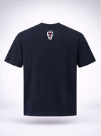 Black t-shirt with 'FAITH OVER FEAR' text and Isaiah 41:10 on a white background