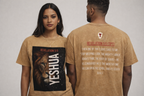 Revelation 5:5 Lion of Judah T-Shirt Tan | Christian Streetwear Shirt